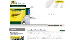 Desktop Screenshot of davisbacon.org