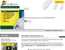 Tablet Screenshot of davisbacon.org